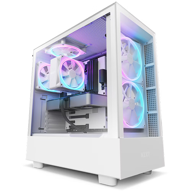 Disipador para CPU NZXT T120 White | ARGB | 120mm | Compatible con AMD e Intel - RC-TR120-W1