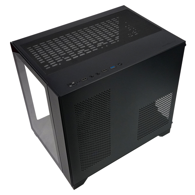 Gabinete GameFactor CSG-570, Micro-ATX , RGB, Cristal Templado, - CSG-570