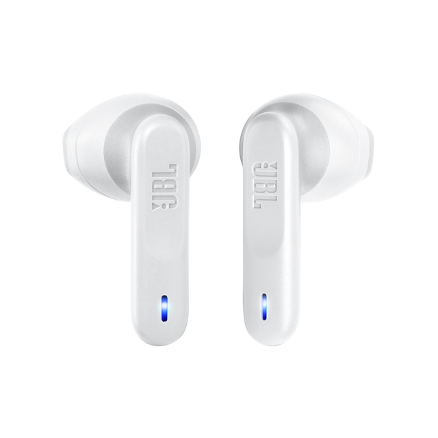 Audifonos JBL Vibe Flex White, Bluetooth 5.2, Deep Bass, 32 Horas, Micrófono, Resistente a Agua y Polvo IP54 - JBLVFLEXWHTAM 