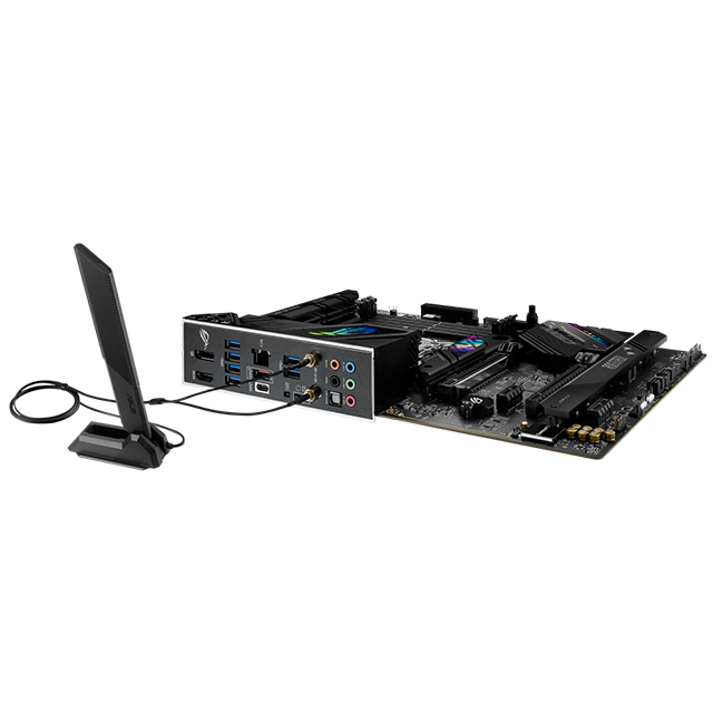 Tarjeta Madre Asus ROG STRIX B760-F GAMING WIFI, ATX, LGA1700, 12th, 13th y 14th Gen Intel, DDR5 7800Mhz OC, x3 M2, x4 SATA, Wi-Fi 6E, Bluetooth 5.3, Asus Aura Sync - 90MB1CT0-M0AAY0