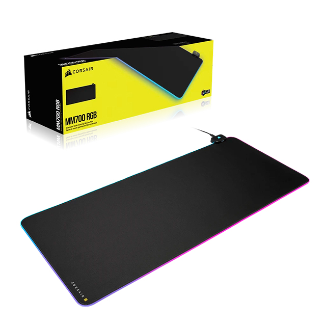 Mousepad Corsair MM700 RGB, XL, Extendido, 930 x 400 x 4 mm - CH-9417070-WW