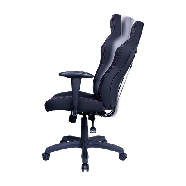 Silla Gamer Cooler Master Caliber E1 | Negra| Reclinable | 120Kg -CMI-GCE1-BK