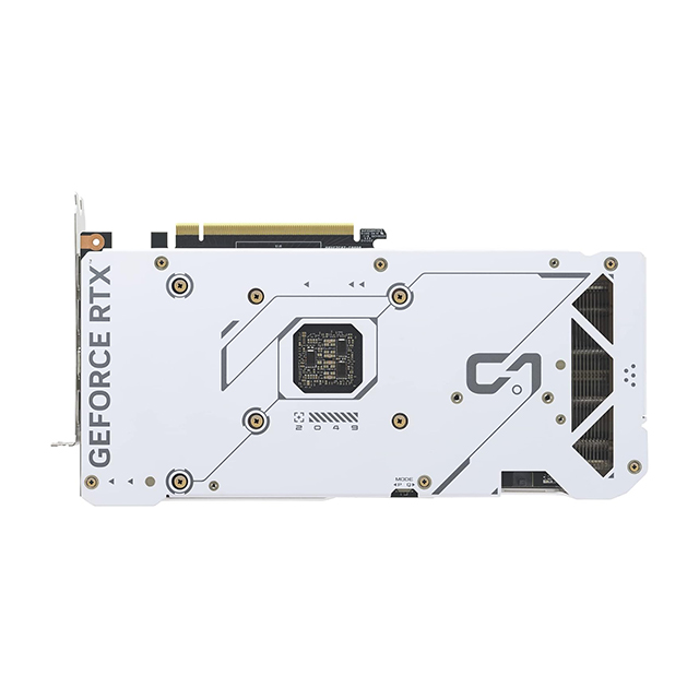 Tarjeta de Video Nvidia Asus Dual GeForce RTX 4070 White OC, 2 Ventiladores, 12GB GDDR6X, OC, PCIe 4.0, Nvidia DLSS 3 - DUAL-RTX4070-O12G-WHITE 