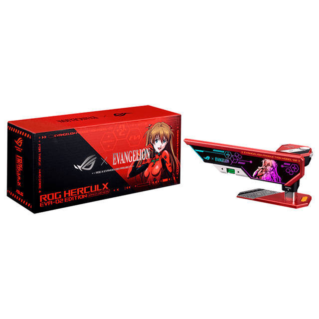 Soporte para tarjeta de video ASUS ROG HERCULX EVA-02 EDITION | Edición Especial |  RGB | ROG Herculx EVA-02 Edition - 90DA0024-B08000