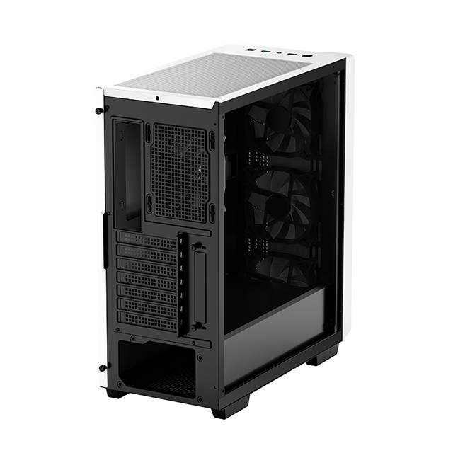 Gabinete DeepCool CC560 WH V1, Midtower, 4 Ventiladores, ATX, Blanco - R-CC560-WHGAA4-G-1