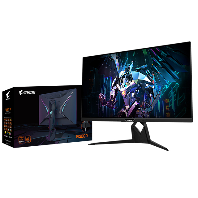 Monitor Gigabyte Aorus FI32Q X Gaming 32",  2560 x 1440 UHD, IPS, 1ms, 240 Hz / OC 270 Hz 120 Hz, HDMI 2.1 , DP - FI32Q-X-SA