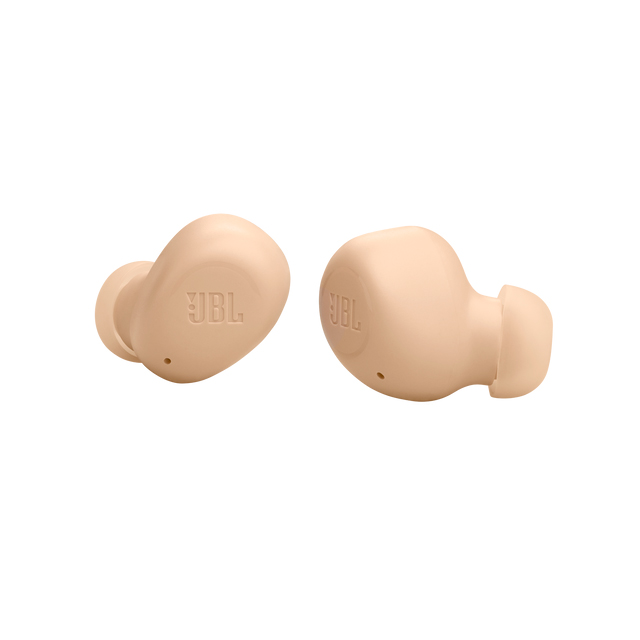 Audifonos JBL Vibe Buds Beige, Bluetooth 5.2, 32 Horas, 4 Micrófonos, Resistente a Agua y Polvo IP54 - JBLVBUDSBEGAM 