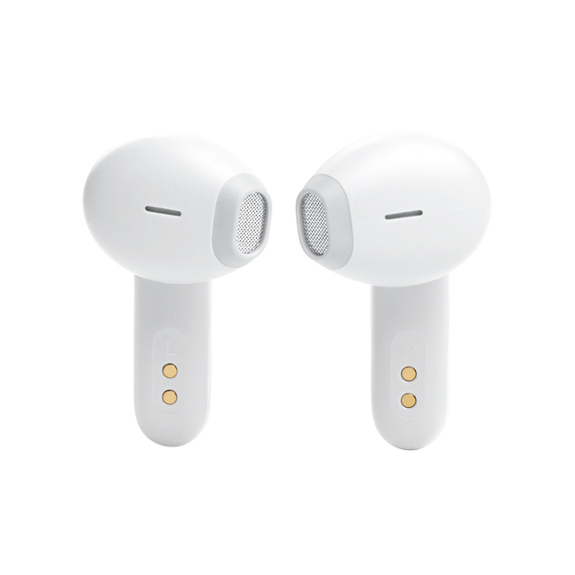 Audifonos JBL Vibe Flex White, Bluetooth 5.2, Deep Bass, 32 Horas, Micrófono, Resistente a Agua y Polvo IP54 - JBLVFLEXWHTAM 