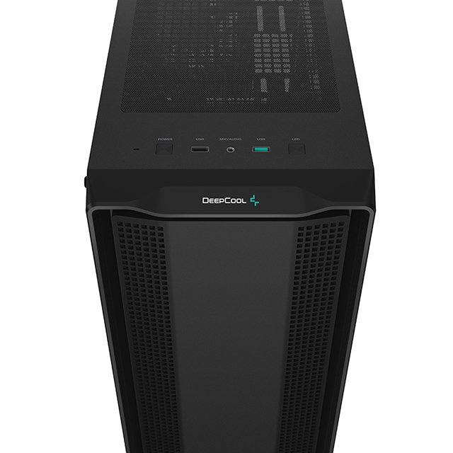 Gabinete DeepCool CC560 ARGB, Midtower, 4 ventiladores ARGB, ATX, Negro - R-CC560-BKTAA4-G-1