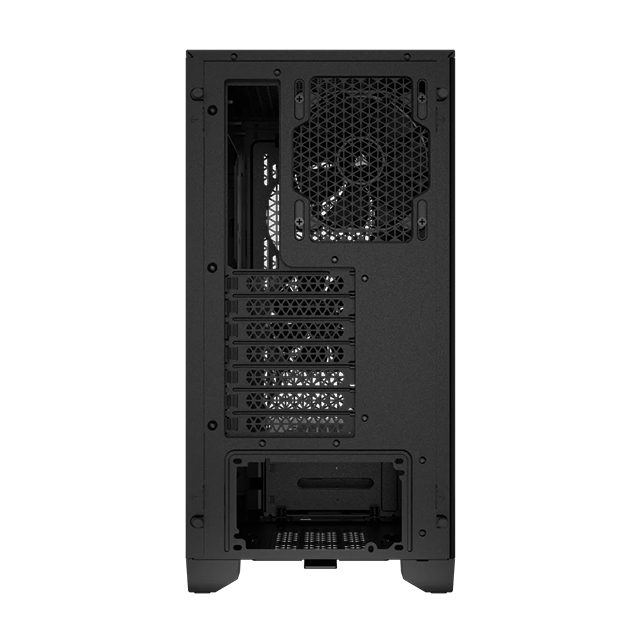 Gabinete Corsair 3000D Airflow | Negro | Cristal Templado | 2 Ventiladores SP120 ELITE | ATX - CC-9011251-WW 