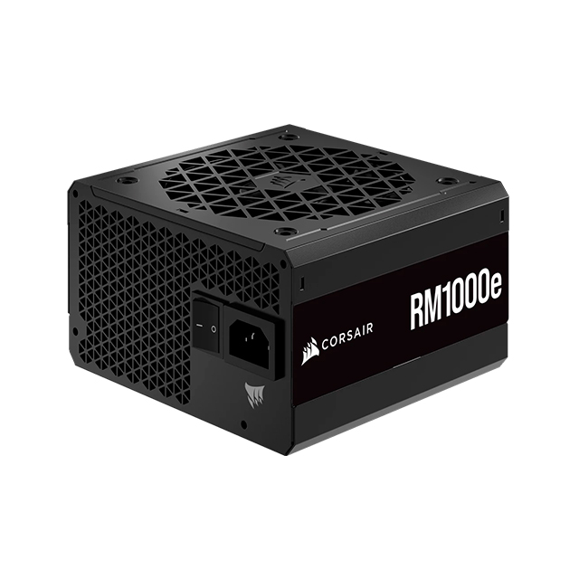 Fuente de Poder Corsair RM1000e, 1000w, Negro, Low Noise, 80 Plus Gold, Full Modular - CP-9020264-NA