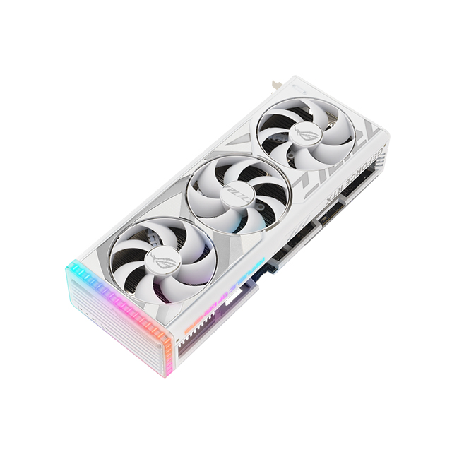 Tarjeta de video Nvidia Asus ROG Strix GeForce RTX 4090 OC WHITE, 24GB GDDR6X, Aura Sync - ROG-STRIX-RTX4090-O24G-WHITE