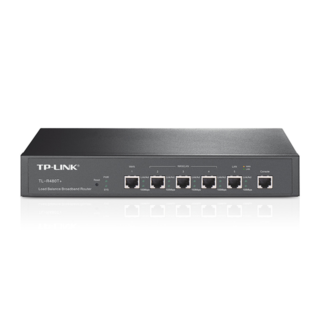 Router Balanceador de Carga de Banda Ancha TP-Link, 4 puertos WAN, TL-R480T