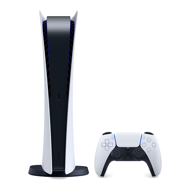 Consola Sony PlayStation 5 Digital Edition Slim, SSD 825 GB, 4K, Wi-Fi 6, Blanco