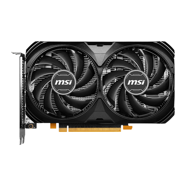 Tarjeta de video Nvidia MSI RTX 4060 Ventus 2X Black 8G OC, DLSS 3, Ray Tracing, 128-bit - 912-V516-012