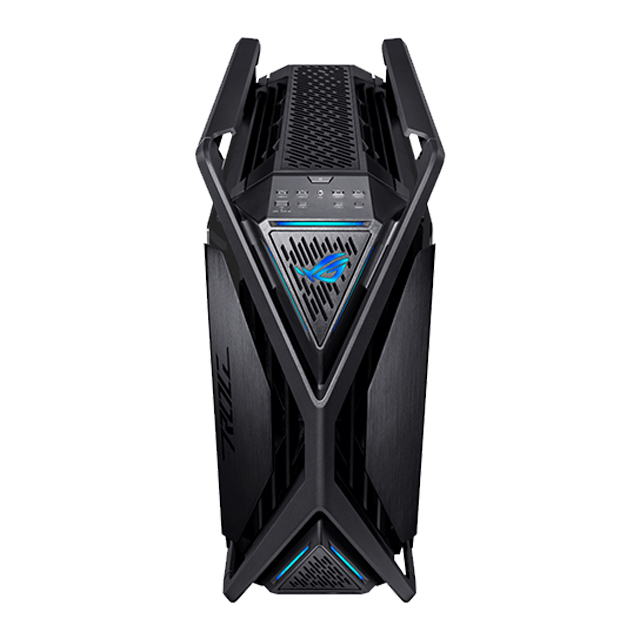 Gabinete ASUS Rog Hyperion GR 701 | Mini-ITX, Micro-ATX, ATX, EATX | Incluye 4 x 140mm fans |Soporte para radiadores de 420mm| Controlador ARGB | Carga rápida 2 x USB Tipo C de 60W | Tooless | Aura Sync, 90DC00F0-B39000