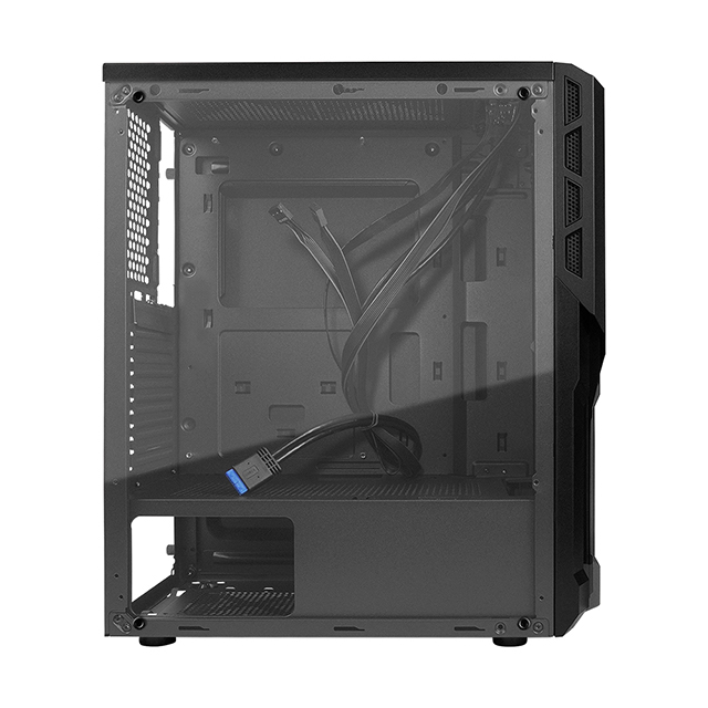 Gabinete Vorago Start The Game CSG-530, ATX, RGB, Cristal Templado, - CSG-530 