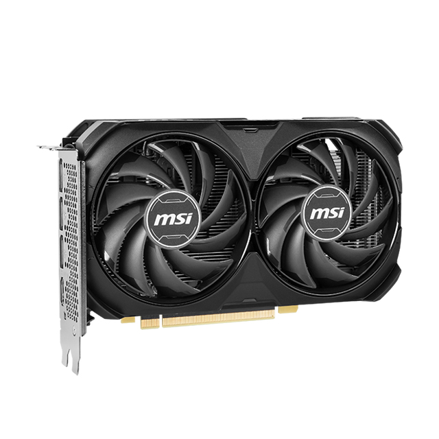 Tarjeta de video Nvidia MSI GeForce RTX 4060 TI Ventus 2X Black 8G OC, DLSS 3, RAY TRACING, REFLEX, STUDIO, GDDR6, 912-V515-024