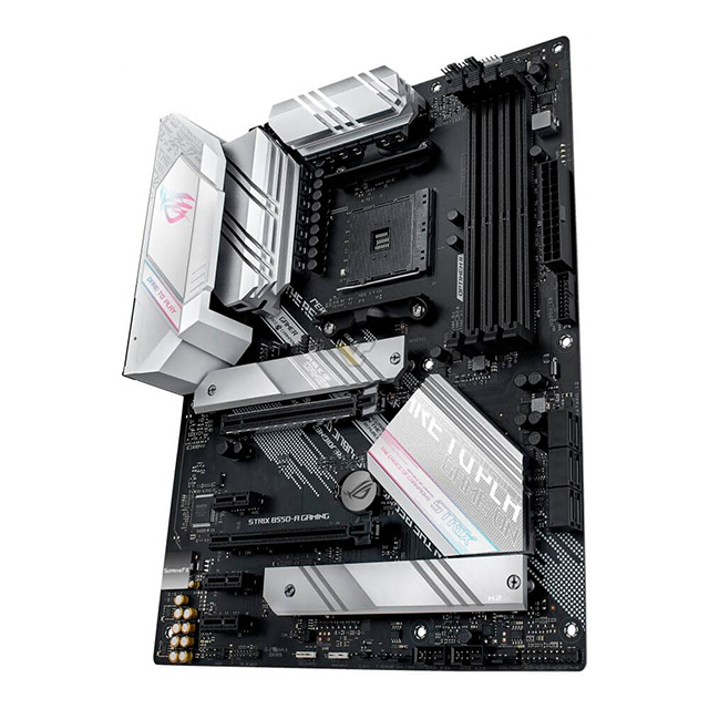 Tarjeta Madre Asus ROG Strix B550-A Gaming, ATX, Socket AM4, AMD Ryzen 5000 Ready, PCIe 4.0, 128GB DDR4 5100Mhz, Aura Sync, USB 3.2 Gen 2 Type-C, BIOS FlashBack