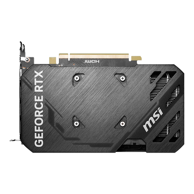 Tarjeta de video Nvidia MSI GeForce RTX 4060 TI Ventus 2X Black 8G OC, DLSS 3, RAY TRACING, REFLEX, STUDIO, GDDR6, 912-V515-024