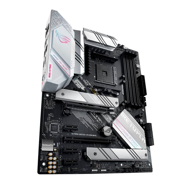 Tarjeta Madre Asus ROG Strix B550-A Gaming, ATX, Socket AM4, AMD Ryzen 5000 Ready, PCIe 4.0, 128GB DDR4 5100Mhz, Aura Sync, USB 3.2 Gen 2 Type-C, BIOS FlashBack