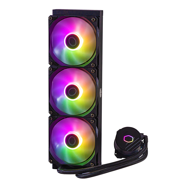 Enfriamiento Liquido Cooler Master Masterliquid 360L Core ARGB, Soporte para 1700 / AM5 - MLW-D36M-A18PZ-R1