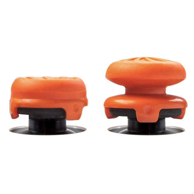 KontrolFreek FPS Freek Vortex para PS4 y PS5 | Performance Thumbsticks | 2 Alturas elevadas, Versátil | Naranja