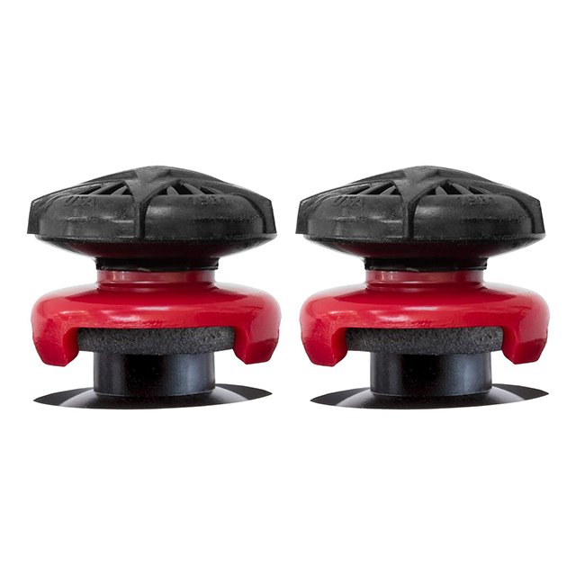 KontrolFreek Call of Duty: Black Ops Cold War para Xbox One y Xbox Series X | Performance Thumbsticks | Negro/Rojo.