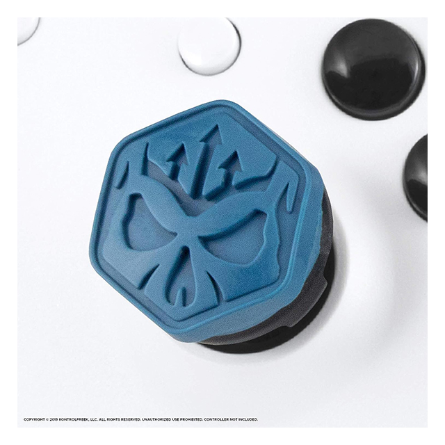 KontrolFreek Call of Duty: Modern Warfare para Xbox One y Xbox Series X | Performance Thumbsticks | Negro/Azul.