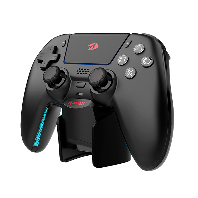 Control Inalámbrico Redragon Wargrip G831 para PS5 y PC, Hall Effect, Base de Carga, Touchpad, Giroscopio, Vibración – G831