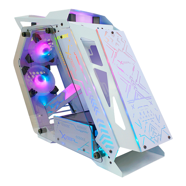 PC Gamer Decepticore White | AMD Ryzen 7 5700G | Nvidia RTX 5060 8GB | RAM 16GB DDR4 3200Mhz | 1TB M.2 | 4 Ventiladores RGB