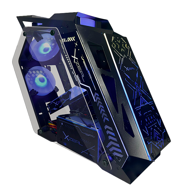 PC Gamer Decepticore Black | AMD Ryzen 7 5700G | Nvidia RTX 4060 8GB | RAM 16GB DDR4 3200Mhz | 1TB M.2 | 4 Ventiladores RGB