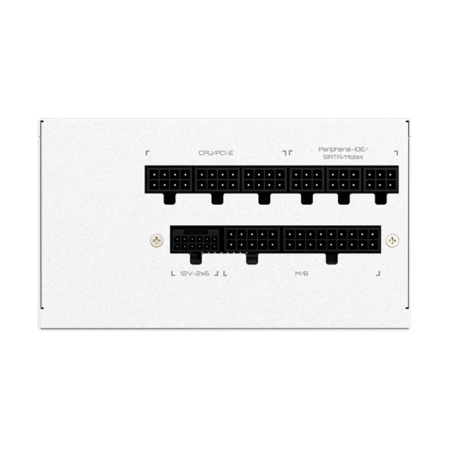 Fuente de Poder Gigabyte UD750GM PG5 ICE, 750W, 80 Plus Gold, ATX 3.1, PCIe 5.1, Full modular, blanco – GP-UD750GM PG5 ICE