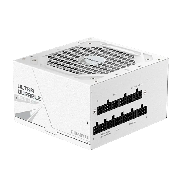 Fuente de Poder Gigabyte GP-UD850GM PG5 ICE, 850W, 80 Plus Gold, ATX 3.0, PCIe 5.0, Modular, Blanco