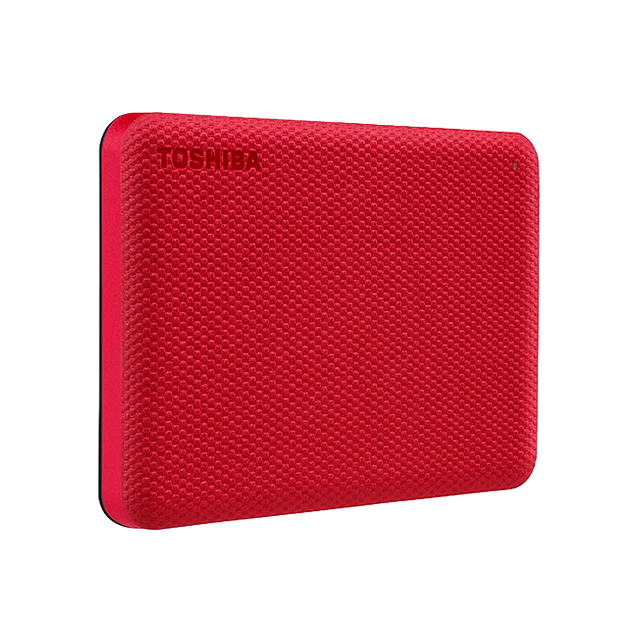 Disco Duro Externo Toshiba Canvio Advance V10, 4TB, 2.5”, USB 3.0, Color Rojo – HDTCA40XR3CA