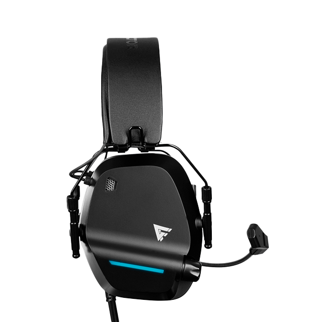 Audífonos Gamer Game Factor HSG550, USB, Micrófono Integrado, Negro