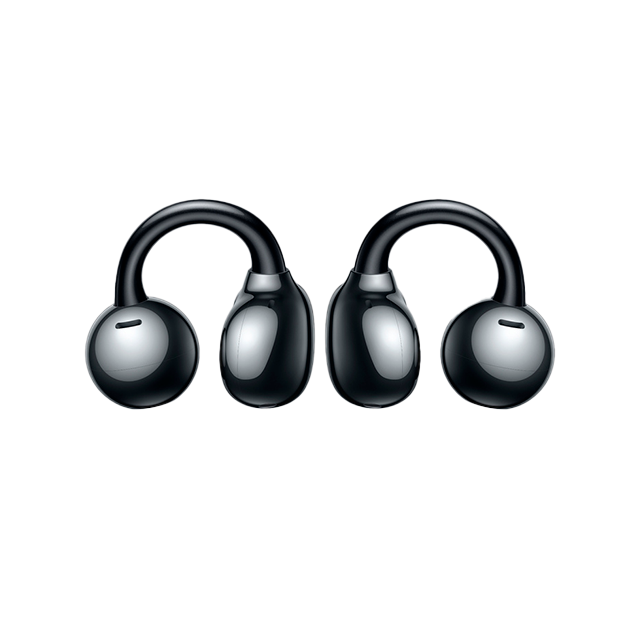 Audífonos Inalámbricos Huawei FreeClip, diseño open-ear, C-Bridge, esfera acústica, hasta 8 h, negro – 55037247N-DS