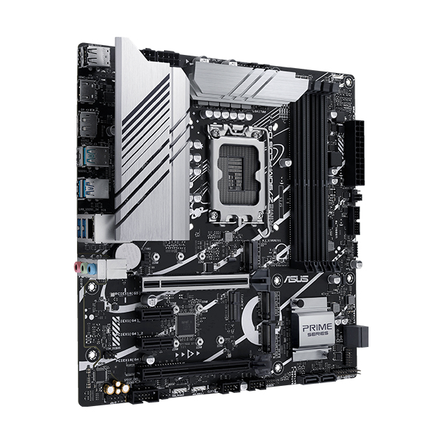 Tarjeta Madre Asus Prime Z790M-Plus D4, Micro-ATX, 12th y 13th Gen Intel, LGA1700, DDR4 5333Mhz OC, x3 M.2, Aura Sync, Thunderbolt 4