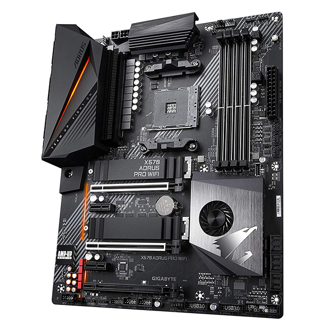 Tarjeta Madre Gigabyte X570 Aorus PRO Wi-Fi, ATX, AM4, DDR4 4400Mhz OC, Dual M.2, SLI, Crossfire