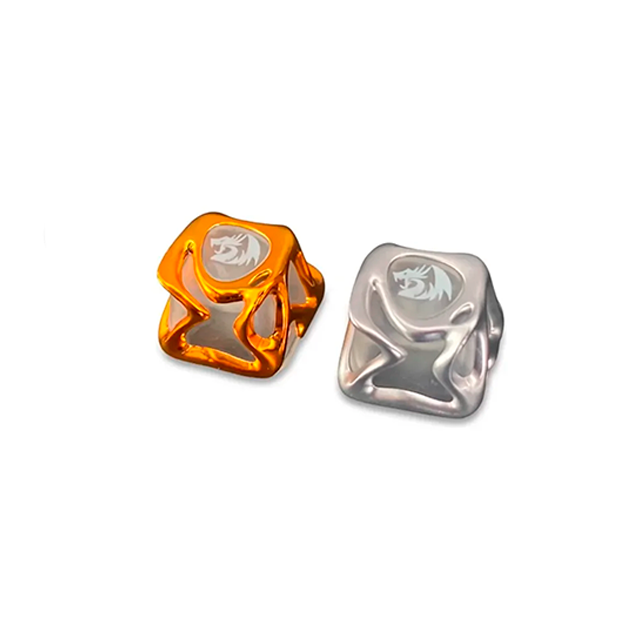 Keycap Redragon para una tecla, transparente con plateado