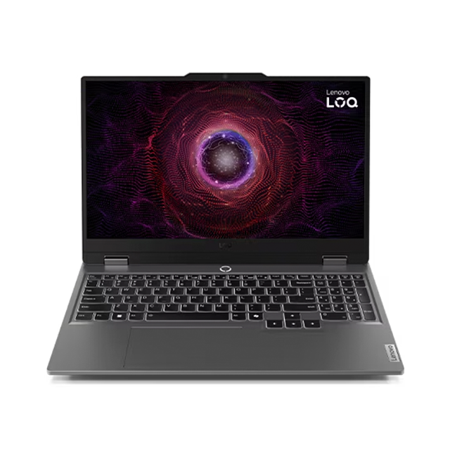 Laptop Lenovo LOQ 15.6" FHD, Ryzen 5 7235HS, 12GB RAM, RTX 4050 6GB, 512GB SSD, Luna Grey