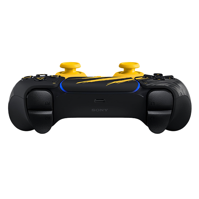 Control Inalámbrico PlayStation DualSense Edición Limitada Marvel’s Wolverine Battle Yellow, Gatillos Adaptativos, Bluetooth, USB-C