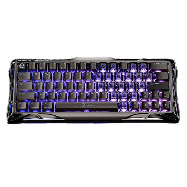 Teclado Gamer GravaStar Mercury V60 Pro Deluxe Edition, 60%, Hall Effect Magnetic Switch, GunMetal – GS V60 PRO_XTAL_BLK