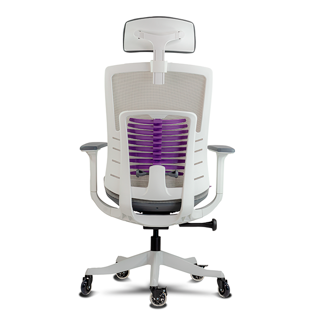 Silla Gamer Munfrost NASH, Blanco, Soporte Lumbar, Brazos 3D, Ruedas Tipo Patín, Hasta 180 kg – MFMSIN1W