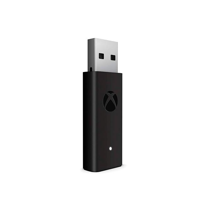 Adaptador Inalámbrico Microsoft Xbox para Windows 10, USB, conexión directa a controles Xbox – X2121732-04