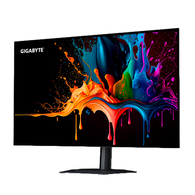Monitor Gaming Gigabyte MO27Q28G, 27", QHD 2560×1440, 280 Hz, WOLED, 0.03 ms, HDR True Black 500, HDMI/DisplayPort/USB-C – MO27Q28G