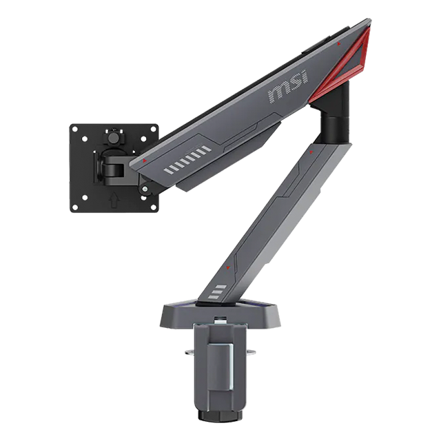Soporte para Monitor MSI MPG MT161R, individual, RGB, VESA 75×75/100×100, 17"–45", brazo con resorte – MPG MT161R