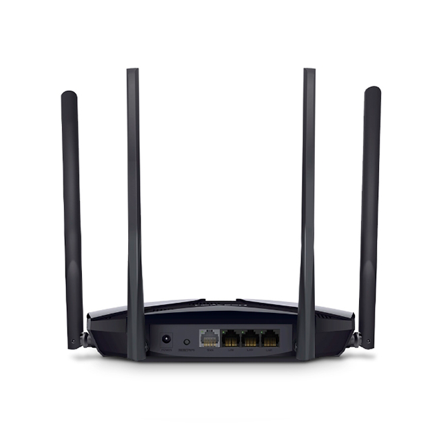 Router Mercusys MR70X, Wi-Fi 6 AX1800, Doble Banda, 4 Antenas, Puertos Gigabit - MR70X