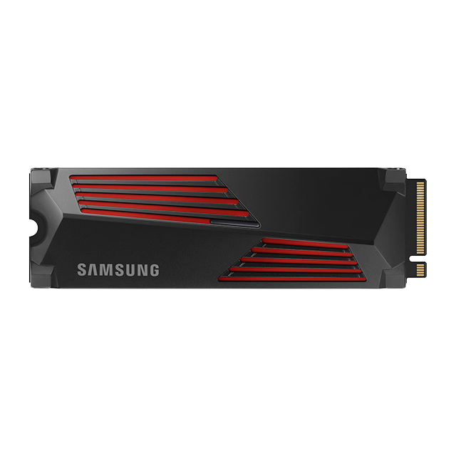 Unidad de Estado Solido SSD Samsung 990 PRO con Disipador, 1TB, PCIe 4.0, NVMe M.2 – MZ-V9P1T0CW 