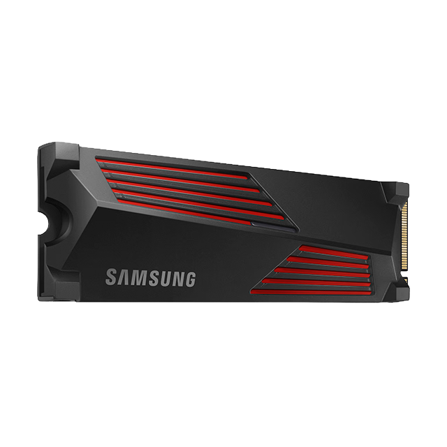 Unidad de Estado Solido SSD Samsung 990 PRO con Disipador, 1TB, PCIe 4.0, NVMe M.2 – MZ-V9P1T0CW 